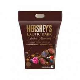 Hersheys Exotic Dark Center Chocolate Festive Moments 89 Gm
